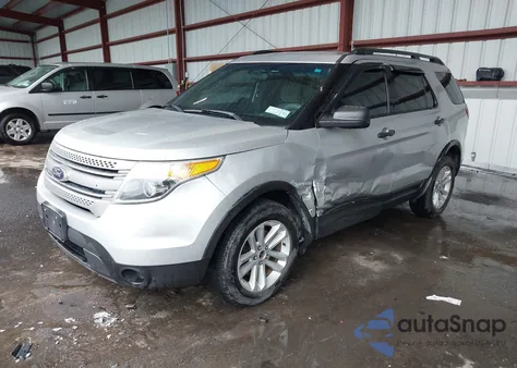 2015 Ford Explorer from USA, damaged, VIN 1FM5K7B8XFGB07886
